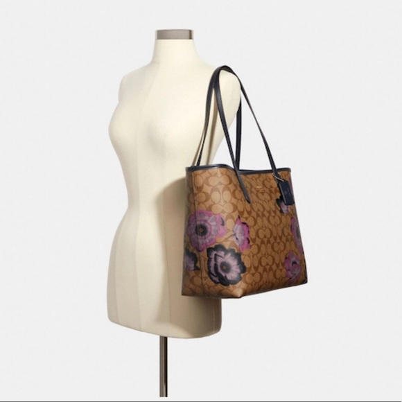 New Coach kaffe large tote - Picture 4 of 5